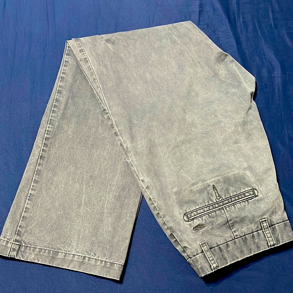 Faded Blue Docker Pants